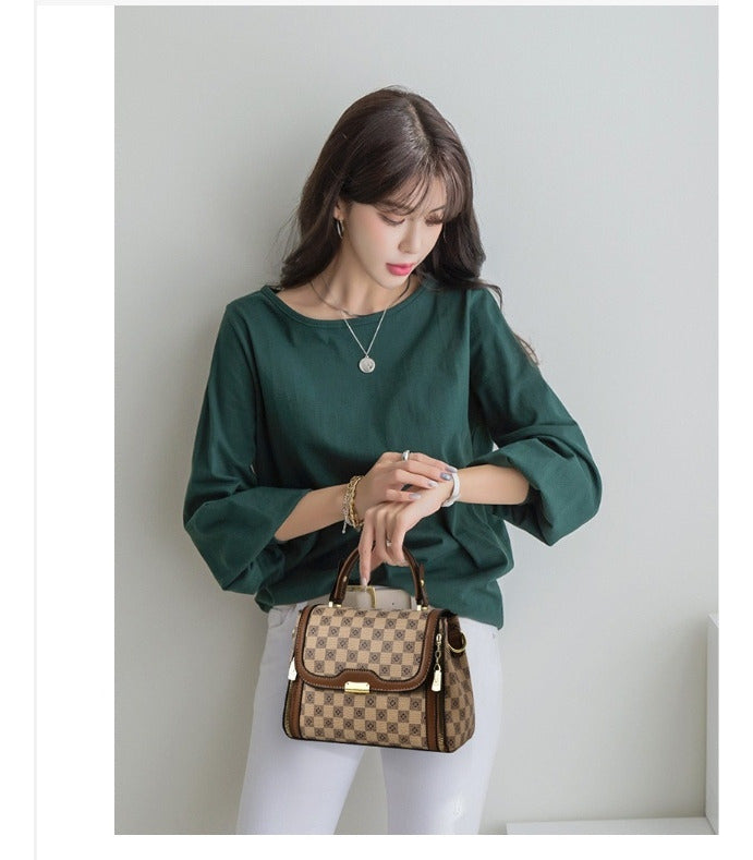 BOLSO ELEGANTE BANDOLERA EN CUERO MUJER