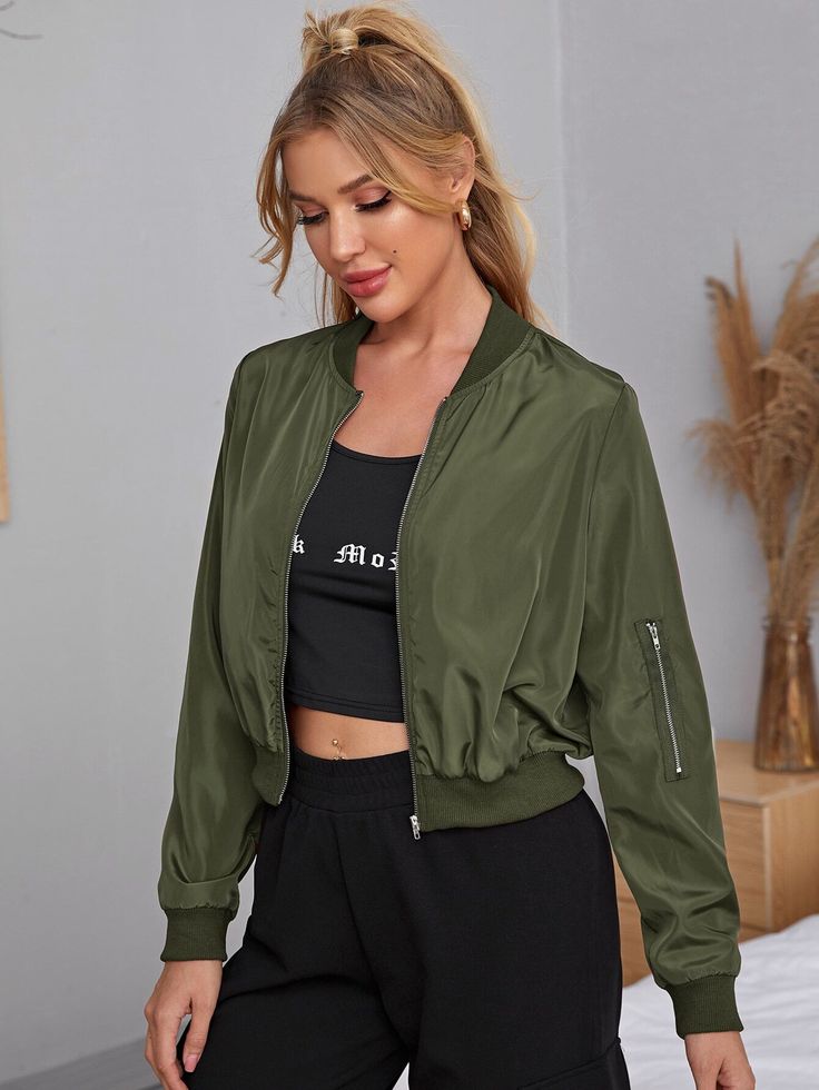 Chaqueta Piloto Bomber Mujer