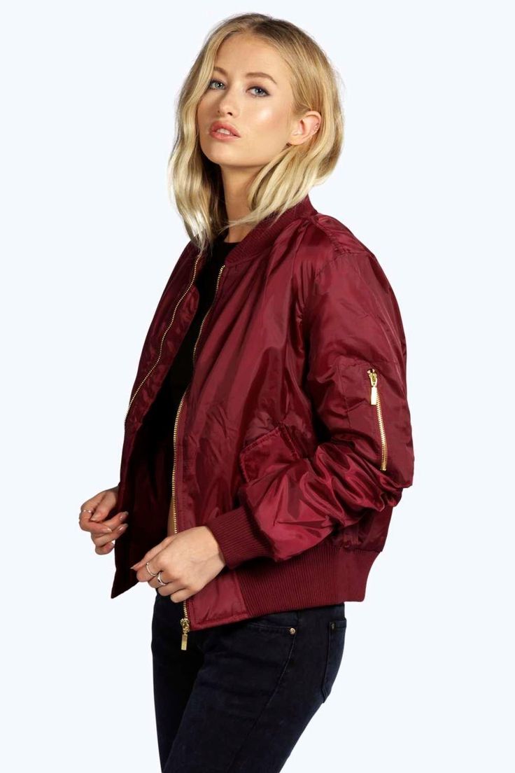 Chaqueta Piloto Bomber Mujer